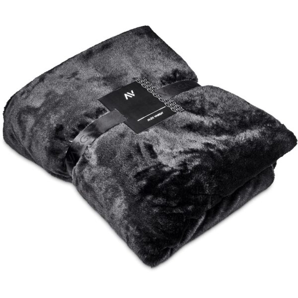 Alex Varga Palazzo Faux Fur Fleece Blanket - Image 4