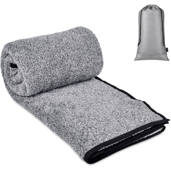 Serendipio Tranquil Sherpa Fleece Blanket - Image 4