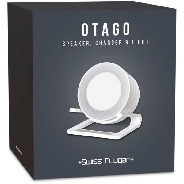 Swiss Cougar Otago Bluetooth Speaker, Wireless Charger, Phone Stand & Night Light - Image 5