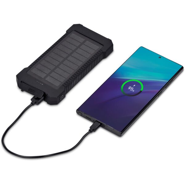 Swiss Cougar Durban Fast Charge 20W Solar Pow-er Bank -10000mAh - Image 2